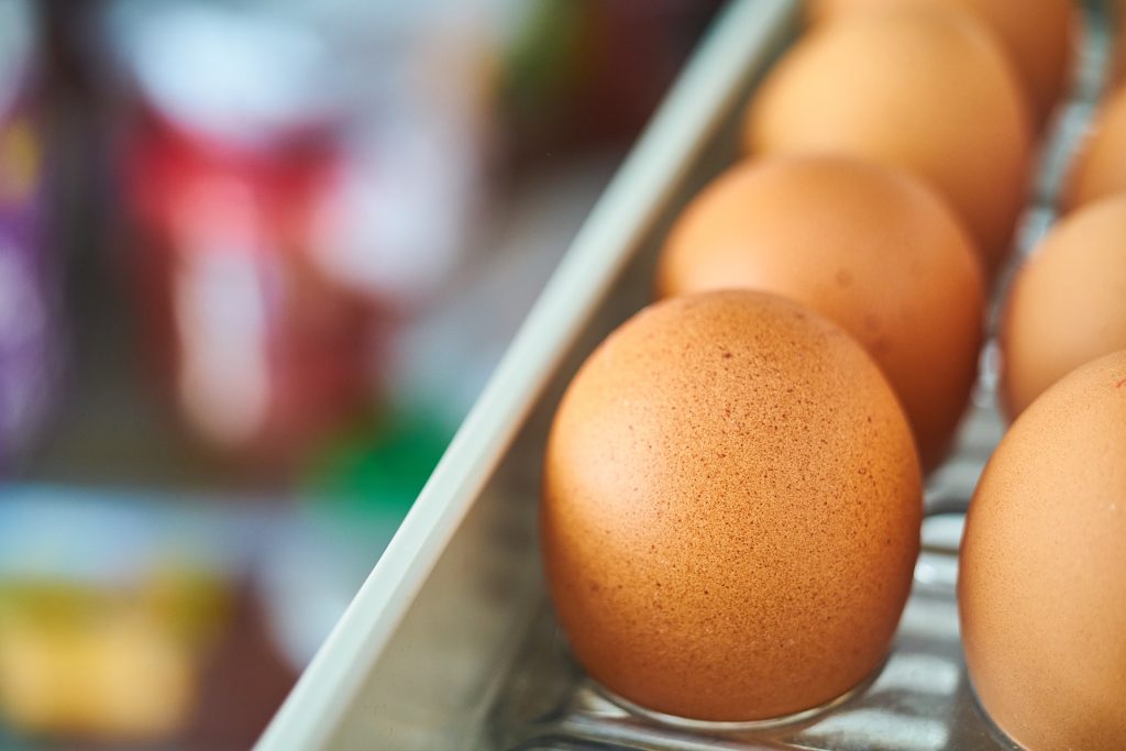 Organized Fridge - Eggs 